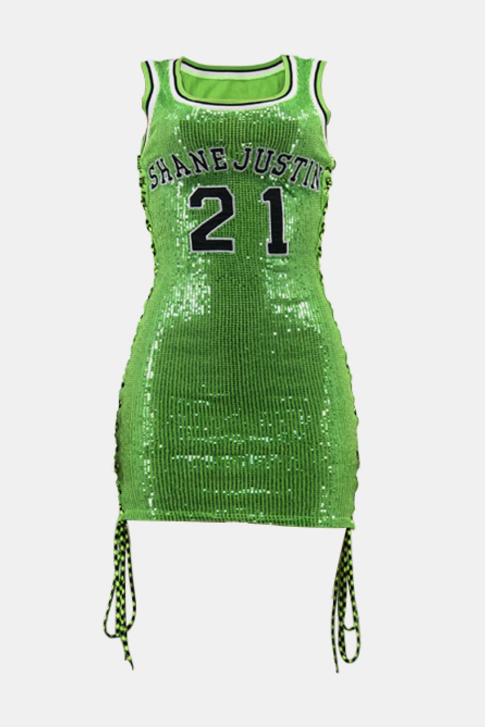 green silk slit dress Sparkly Dark Green Mermaid Corset Beaded Long Prom Dress with Slit