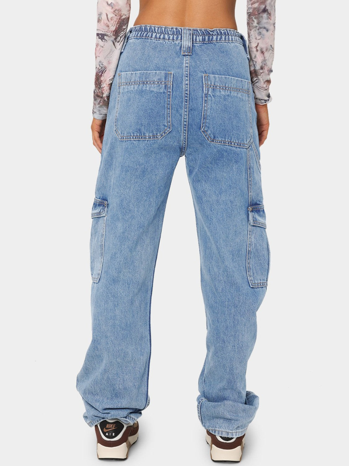 Straight Jeans with Pockets BLUE ZONE PLANET