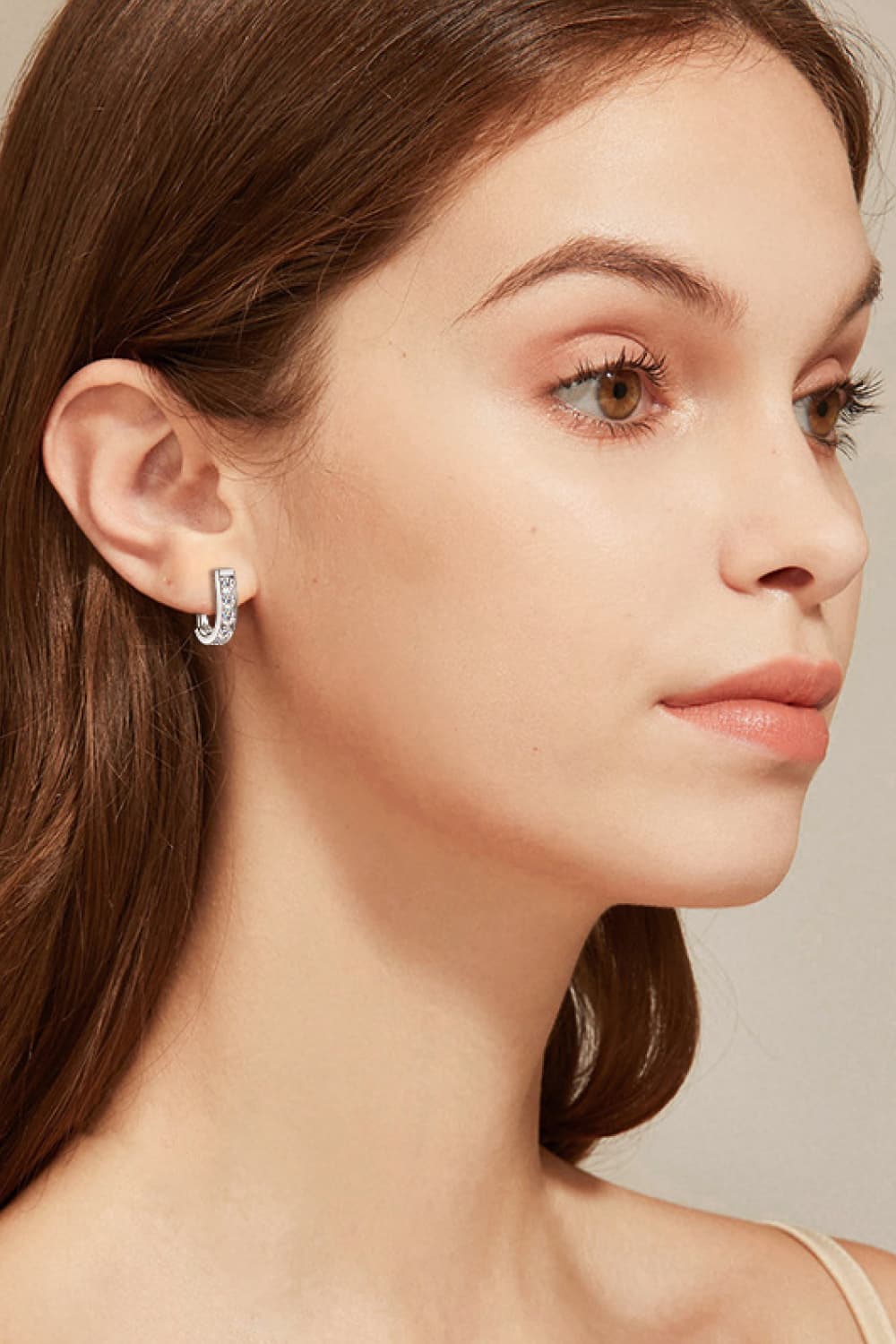 1 Carat Moissanite 925 Sterling Silver Earrings BLUE ZONE PLANET