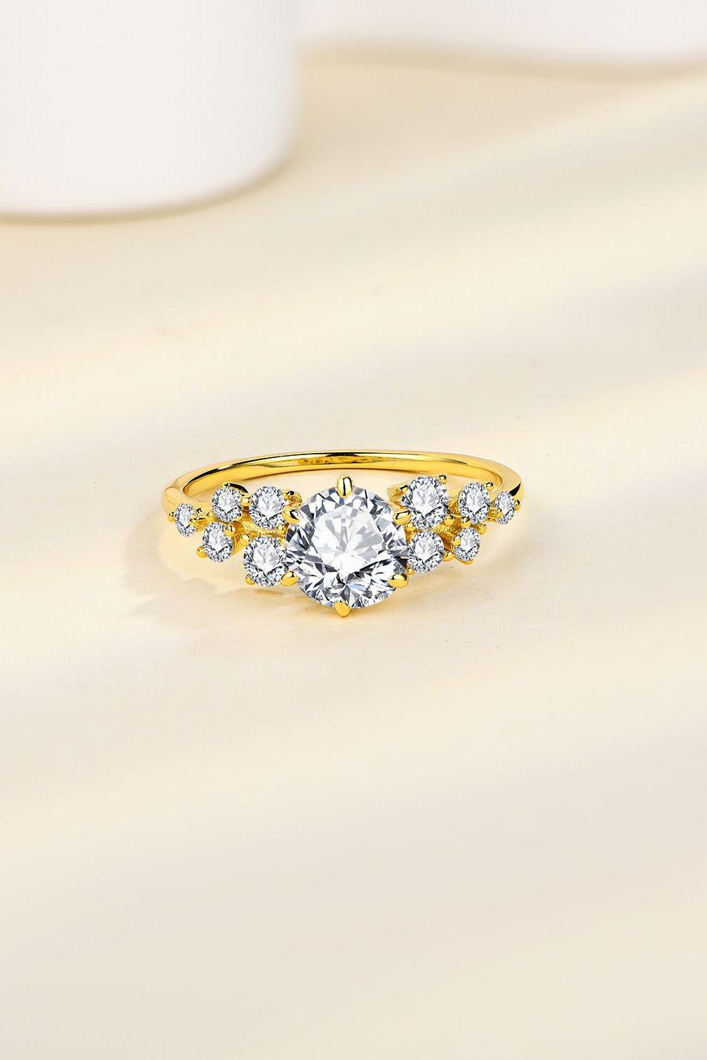 1 Carat Moissanite 925 Sterling Silver Ring BLUE ZONE PLANET