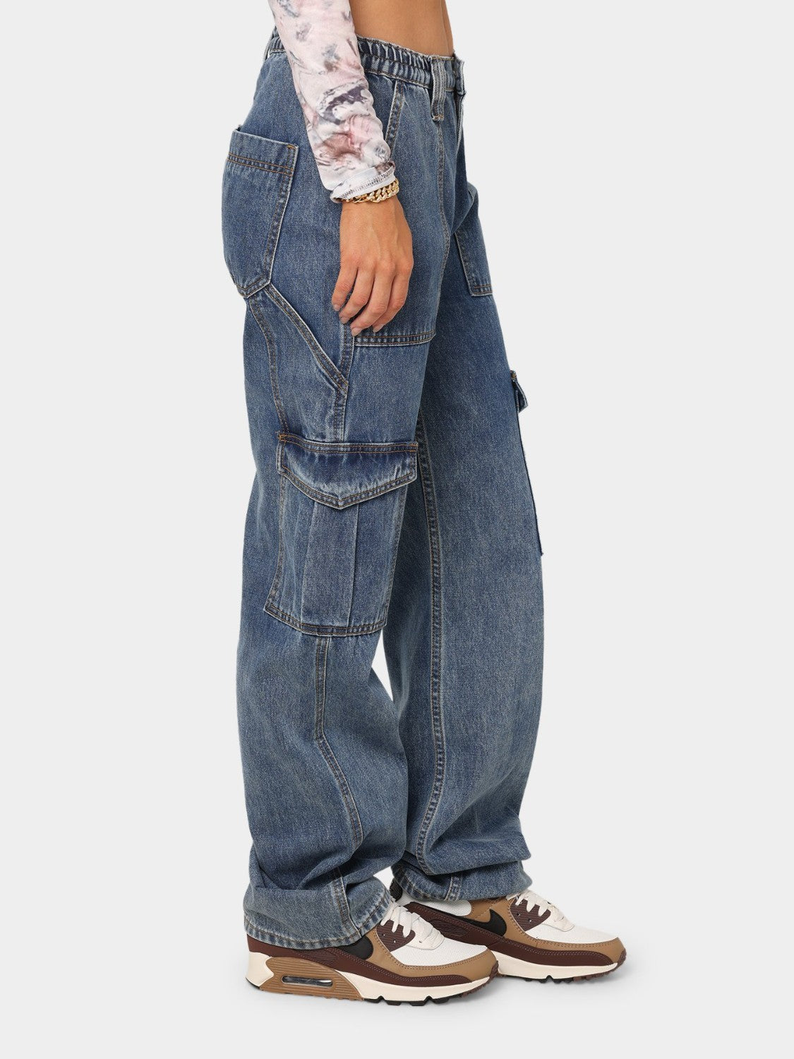 Straight Jeans with Pockets BLUE ZONE PLANET