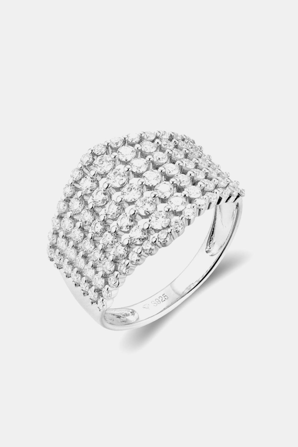 1.21 Carat Moissanite 925 Sterling Silver Ring BLUE ZONE PLANET