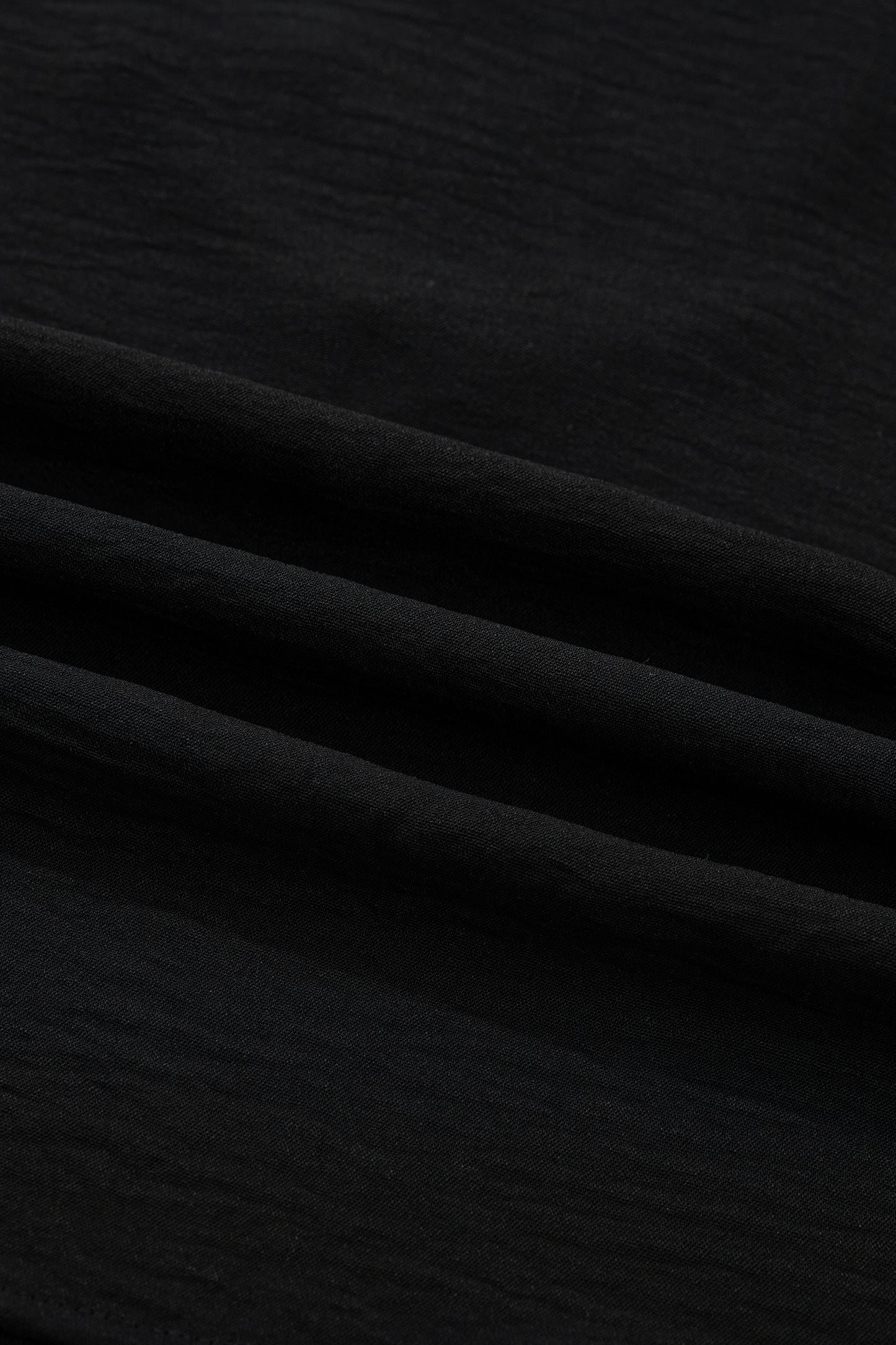 Black Dolman Half Sleeve Leopard Patchwork Trim V Neck Blouse