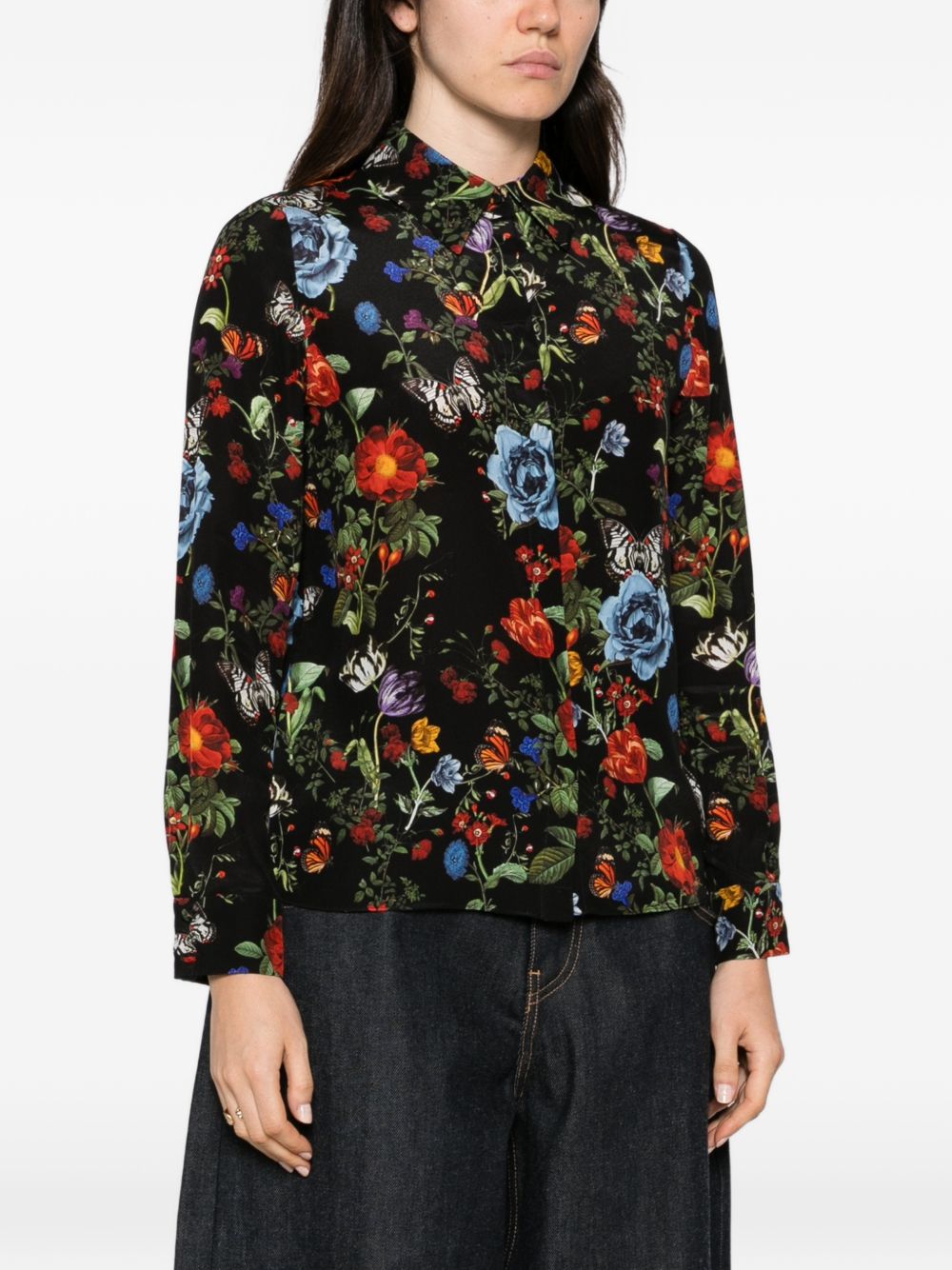 Alice + Olivia Shirts BLACK