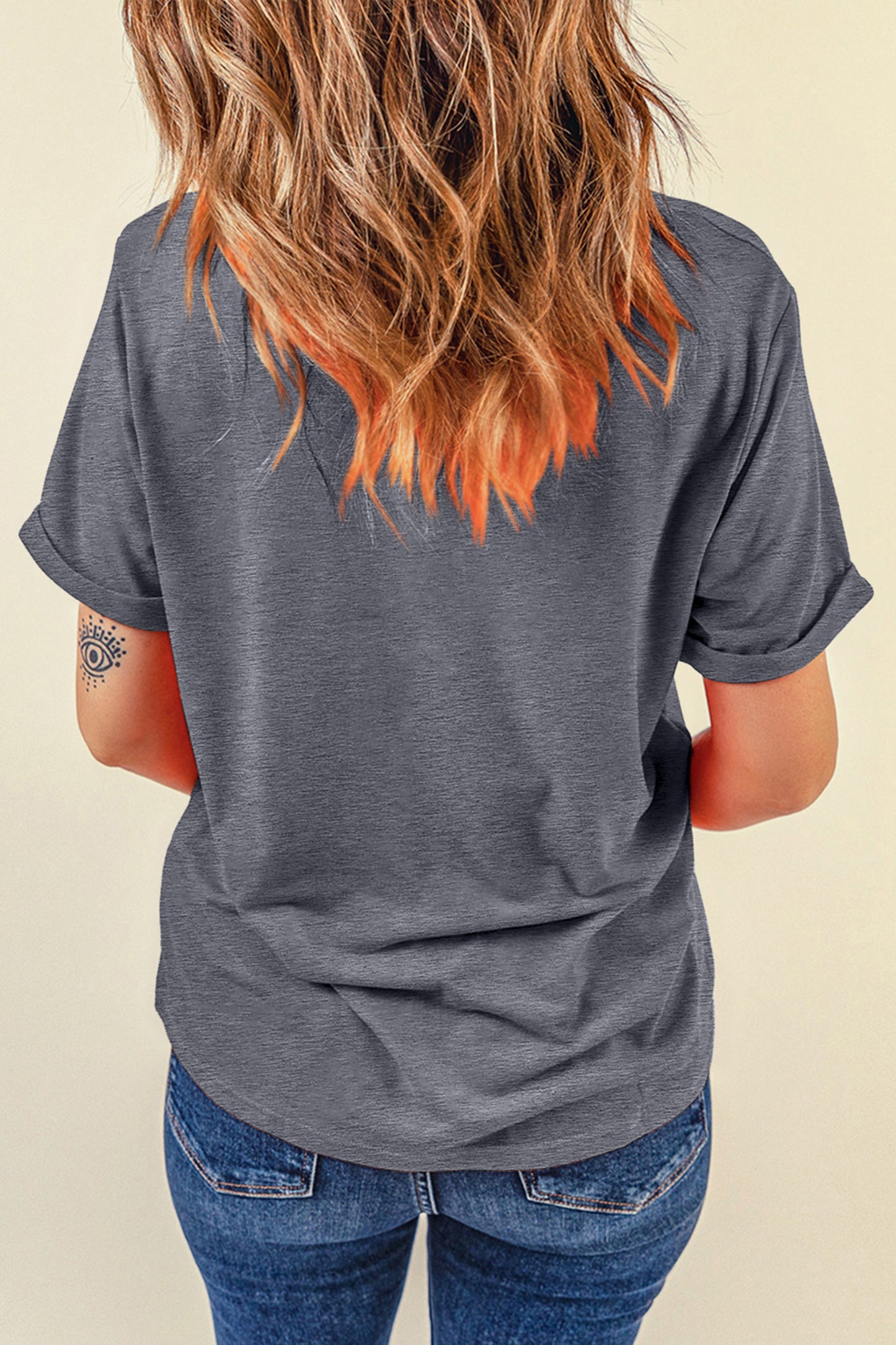 Gray Western Camo Mallard Graphic Tee