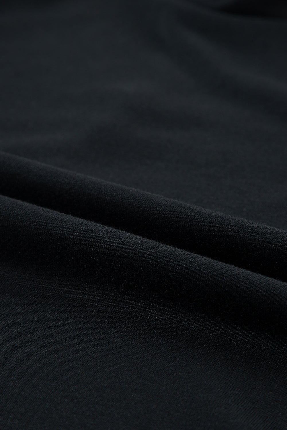 Black Flutter Sleeve Crew Neck Shift Dress Blue Zone Planet