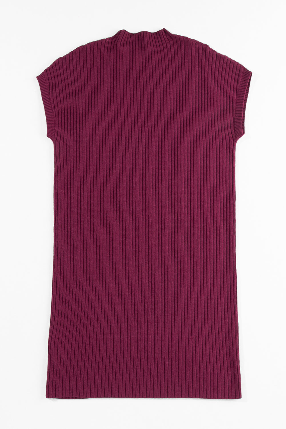 Blue Zone Planet | Oatmeal Patch Pocket Ribbed Knit Short Sleeve Sweater Dress Blue Zone Planet