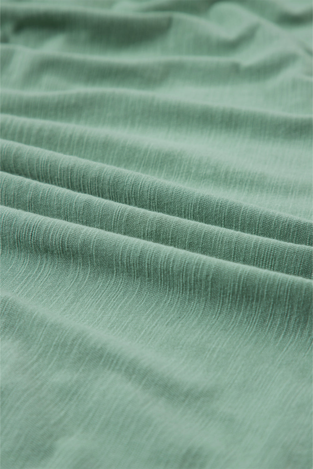 Blue Zone Planet | Moonlight Jade Split V Neck Tiered Flowy Sleeveless Dress Blue Zone Planet