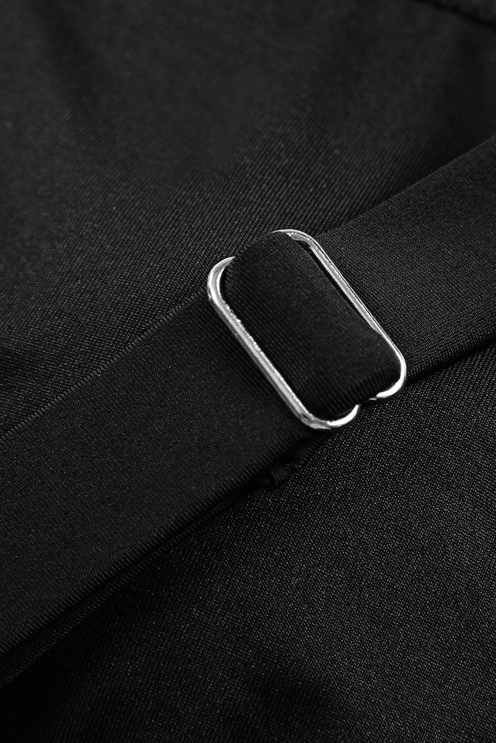 Blue Zone Planet |  Green Solid Square Neck Sleeveless Tankini Swimsuit Blue Zone Planet