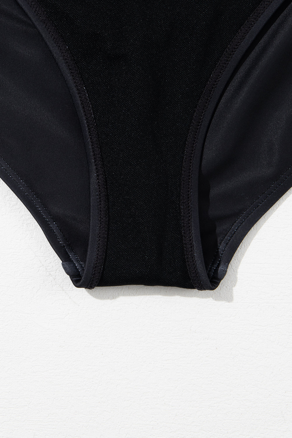 Blue Zone Planet | Black Petal Print Crisscross Back Spaghetti Straps Swimsuit Blue Zone Planet