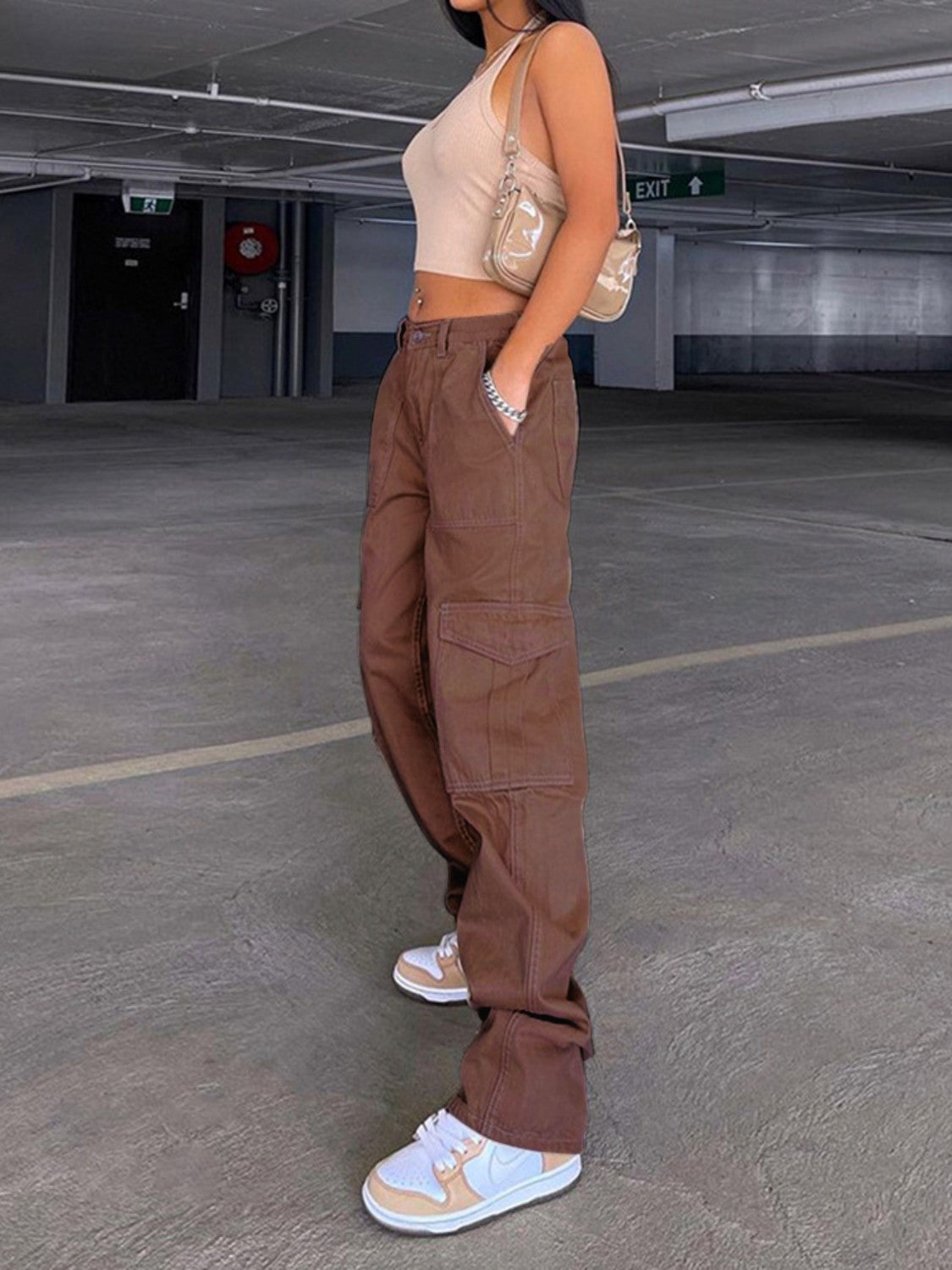 Straight Jeans with Pockets BLUE ZONE PLANET