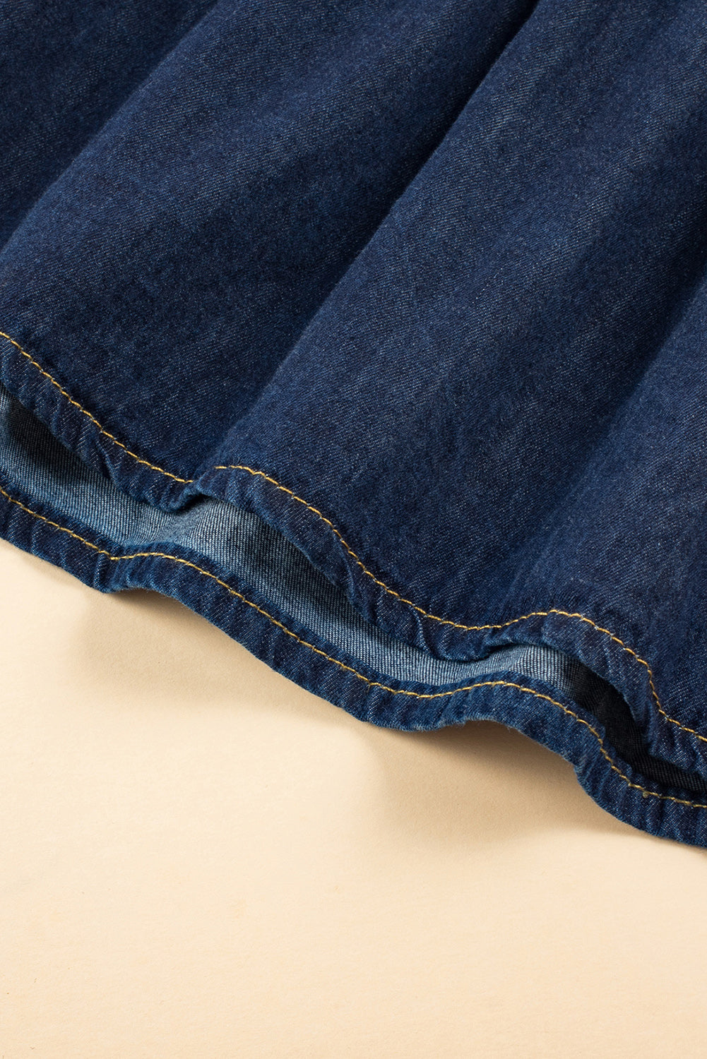 Real Teal Sleeveless Tiered Chambray Maxi Dress Blue Zone Planet