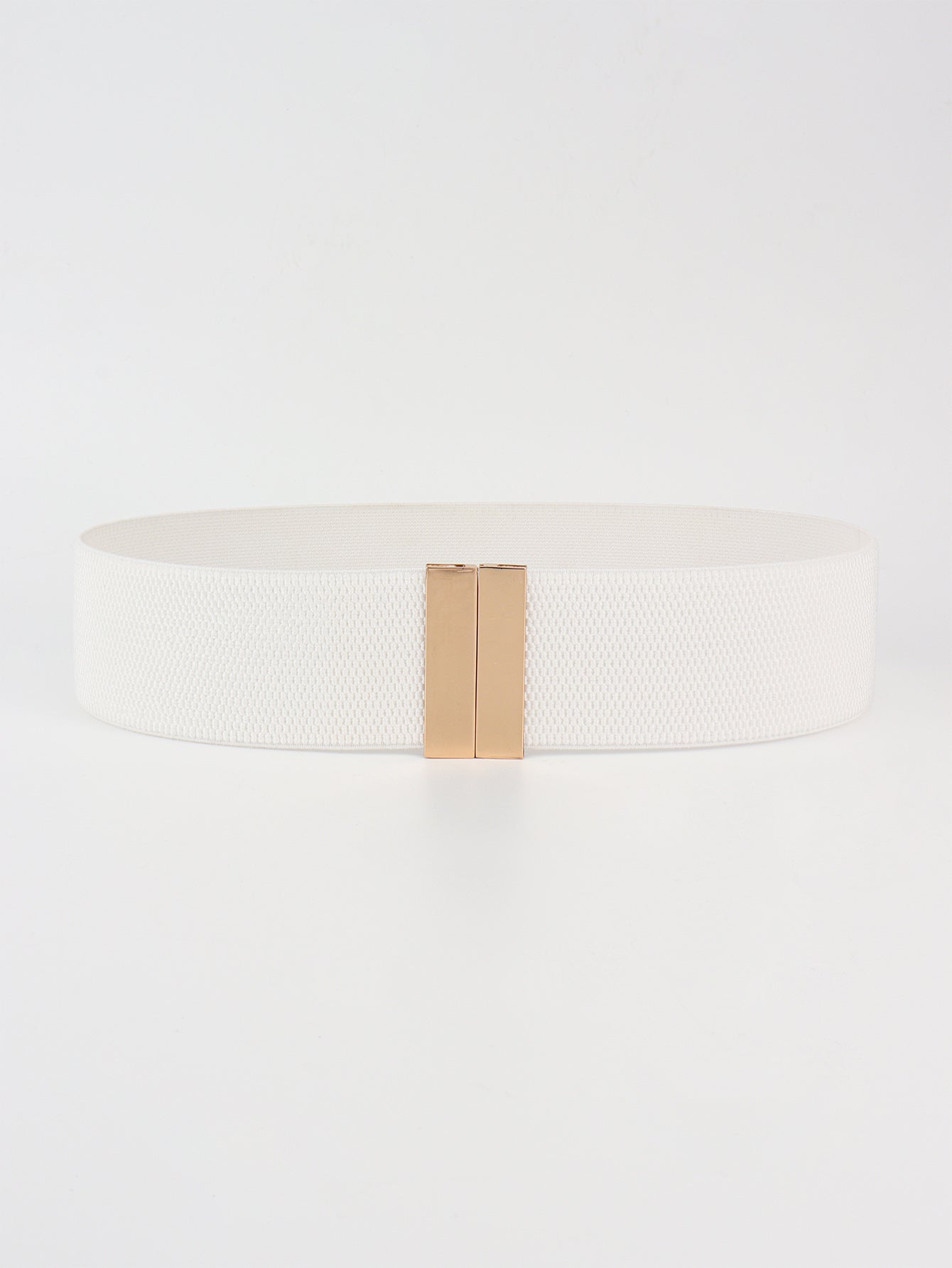 Alloy Buckle Elastic Belt BLUE ZONE PLANET