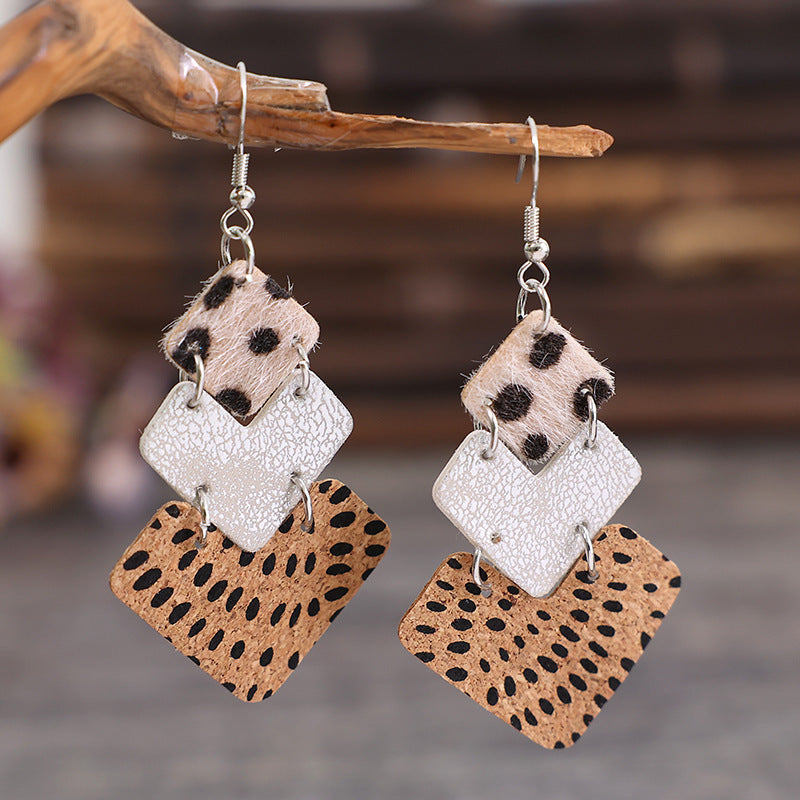 Alloy Drop Earrings BLUE ZONE PLANET