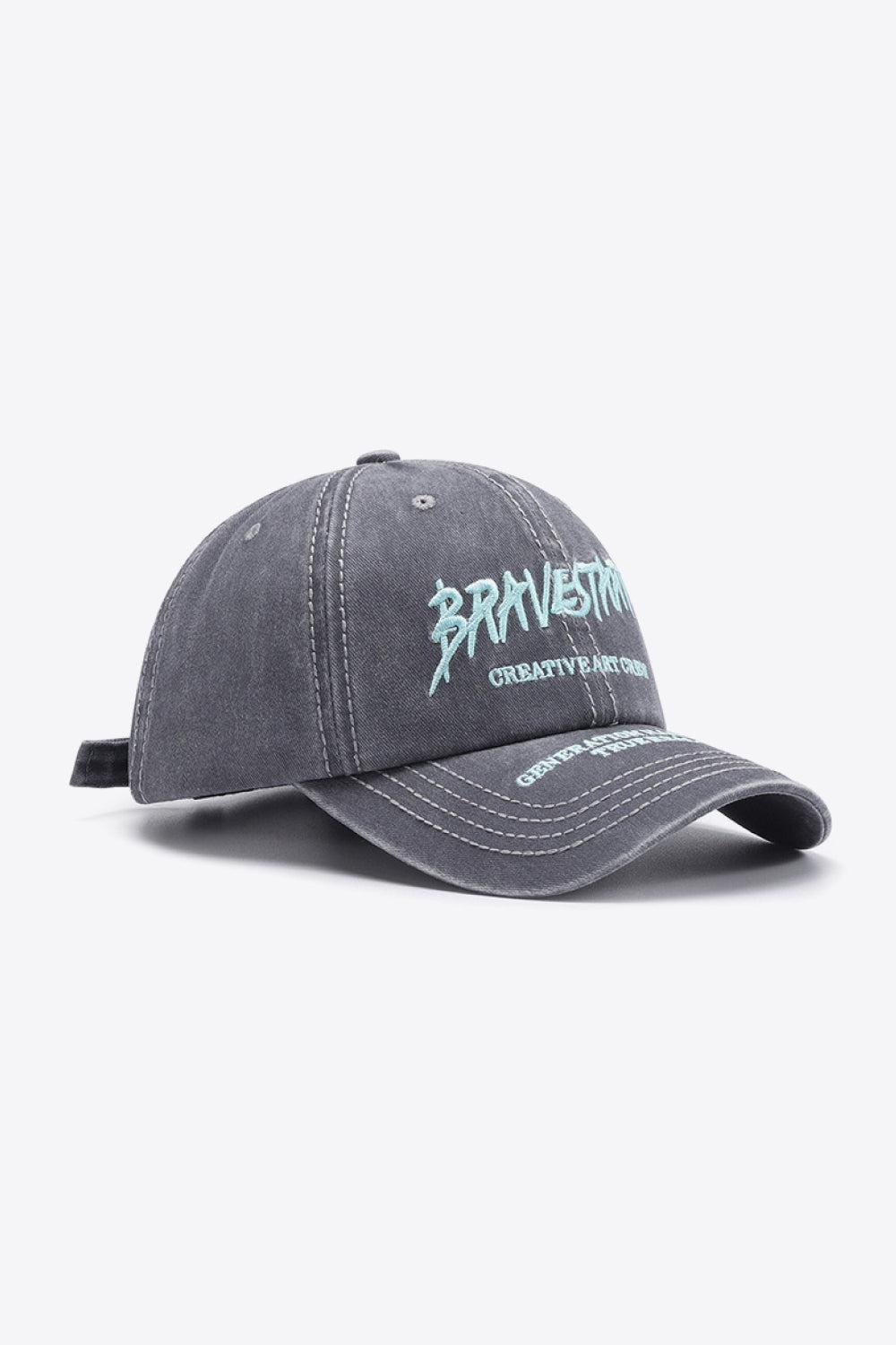 BRAVE START Graphic Baseball Cap BLUE ZONE PLANET