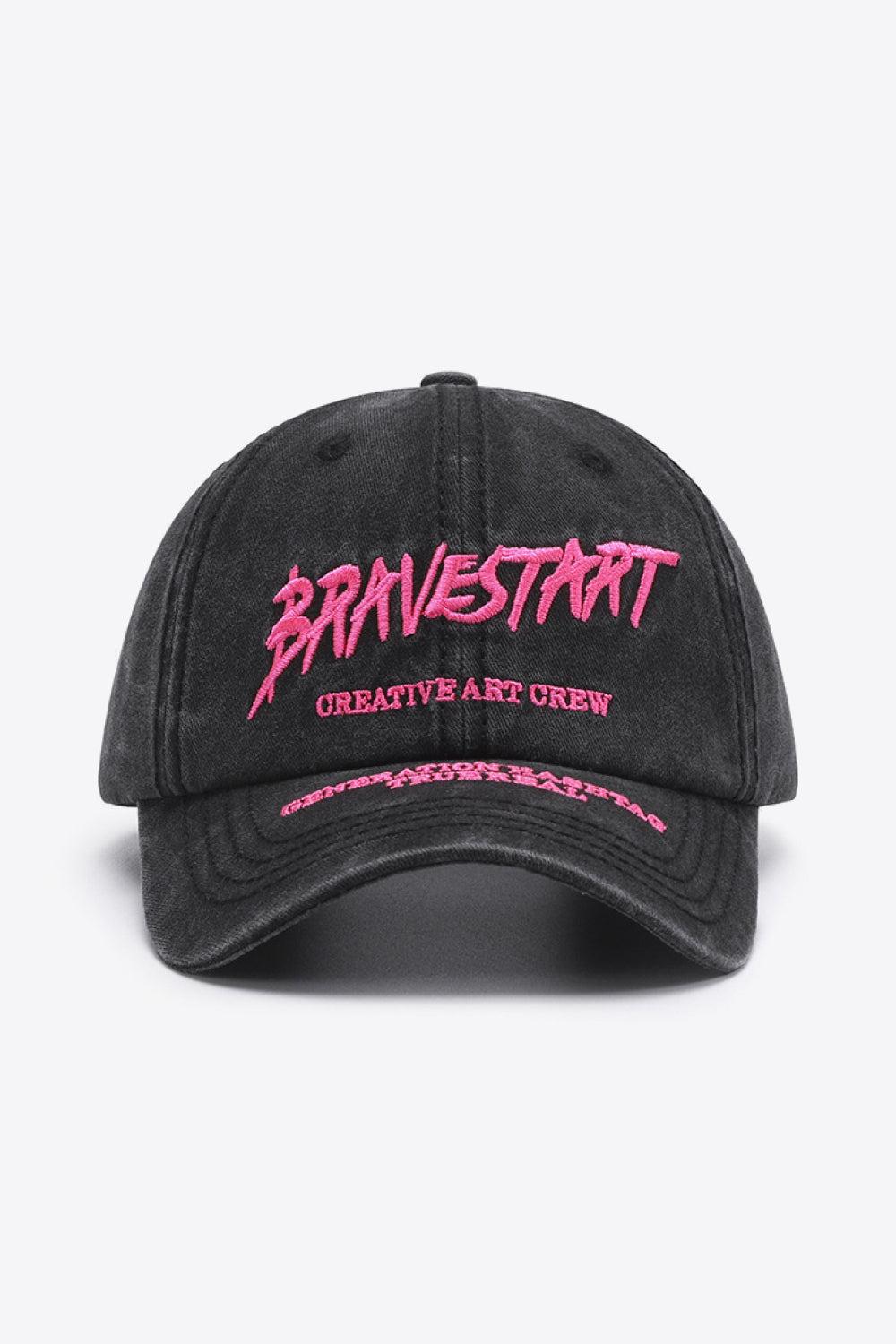 BRAVE START Graphic Baseball Cap BLUE ZONE PLANET