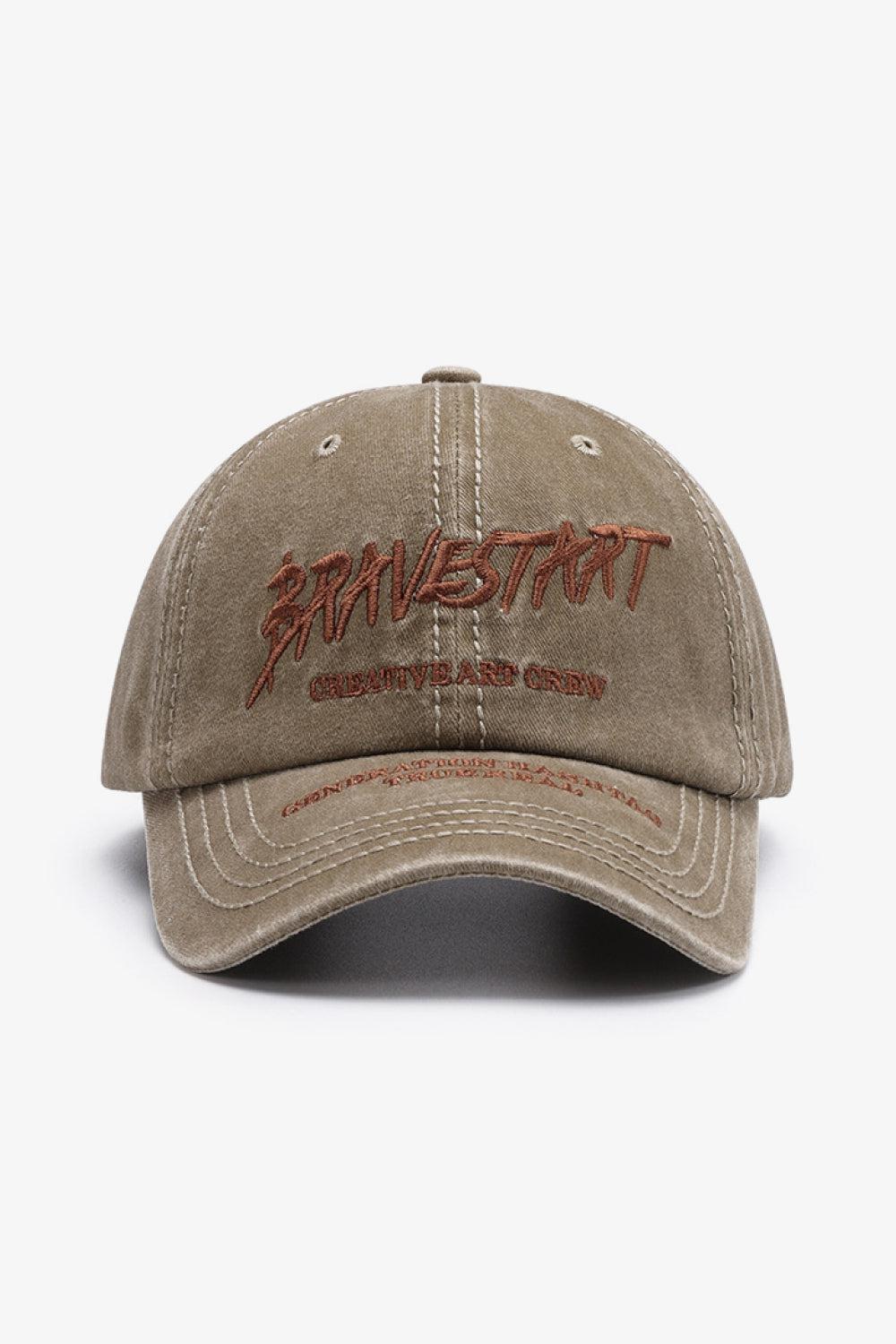 BRAVE START Graphic Baseball Cap BLUE ZONE PLANET
