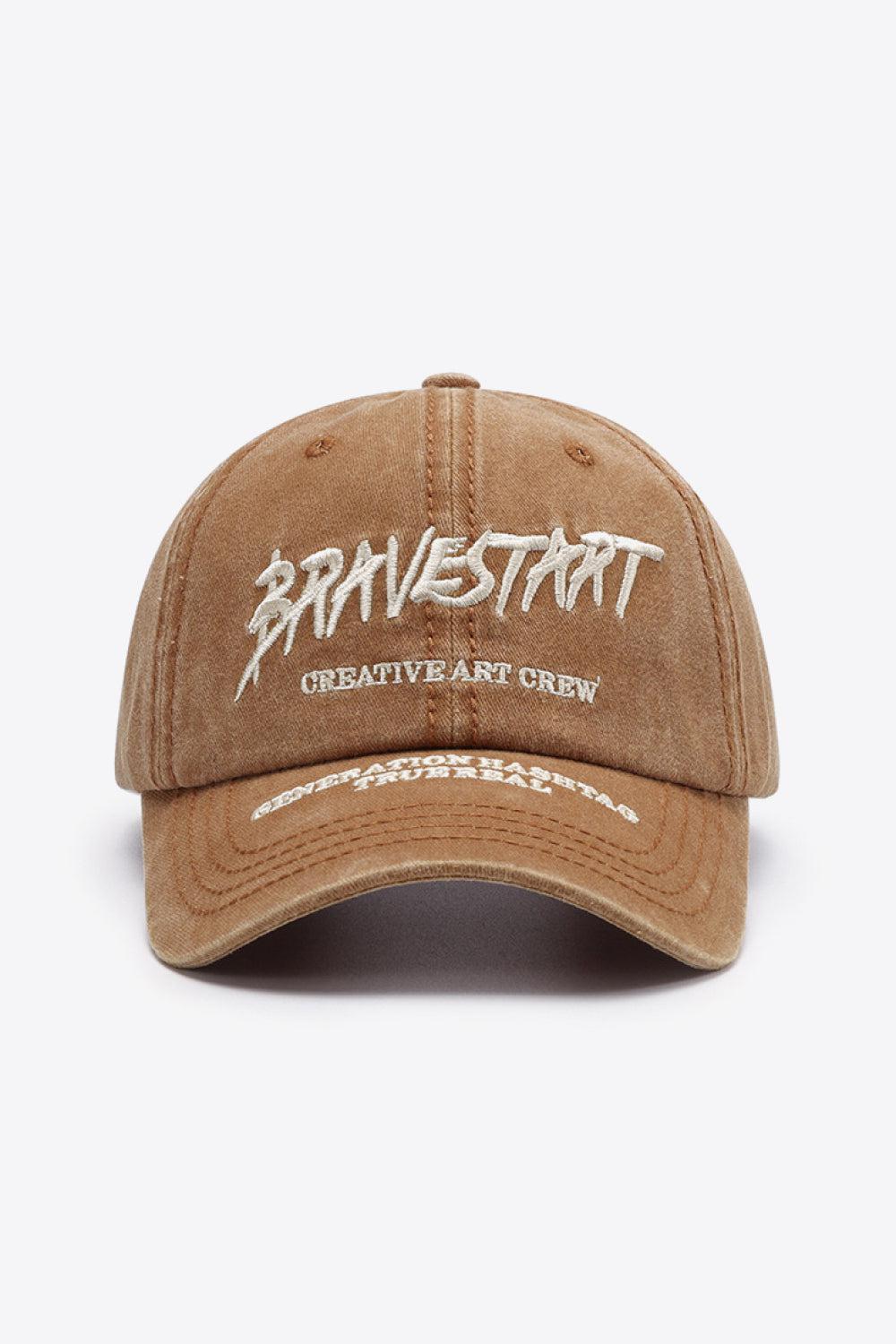 BRAVE START Graphic Baseball Cap BLUE ZONE PLANET