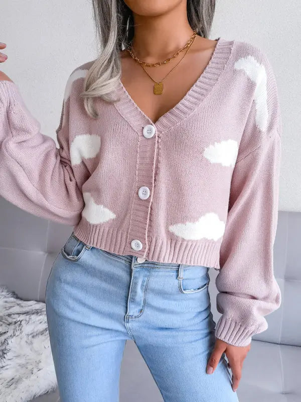 Blue Zone Planet | Baiyun knitted cardigan sweater BLUE ZONE PLANET