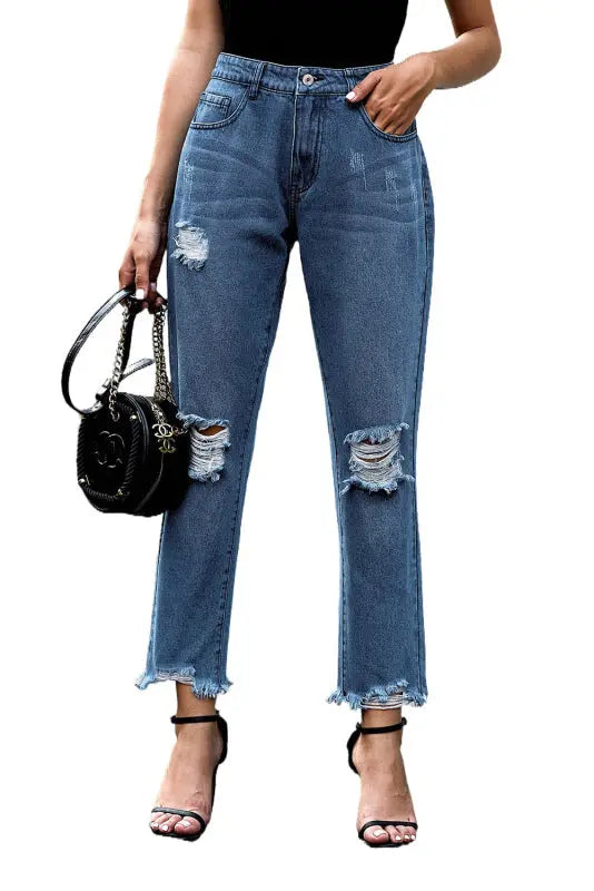 Blue Zone Planet | Women’s High Rise Totally Shaping Skinny Jeans BLUE ZONE PLANET