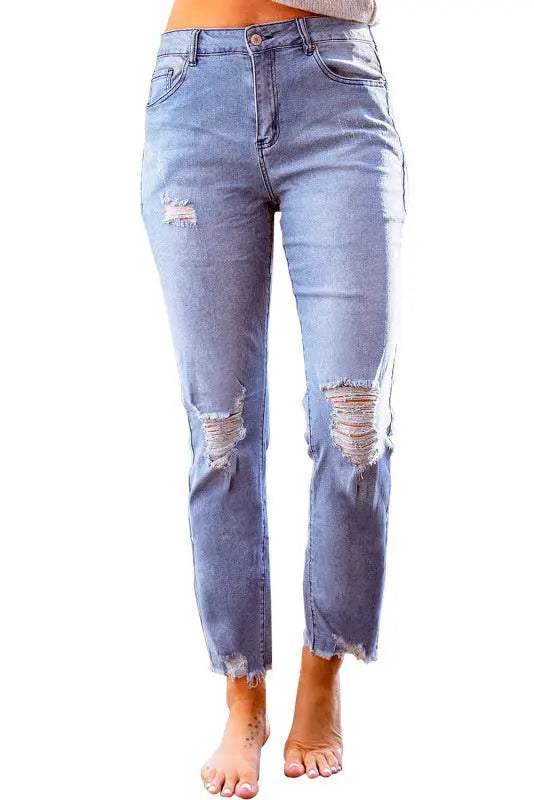 Blue Zone Planet | Women’s High Rise Totally Shaping Skinny Jeans BLUE ZONE PLANET