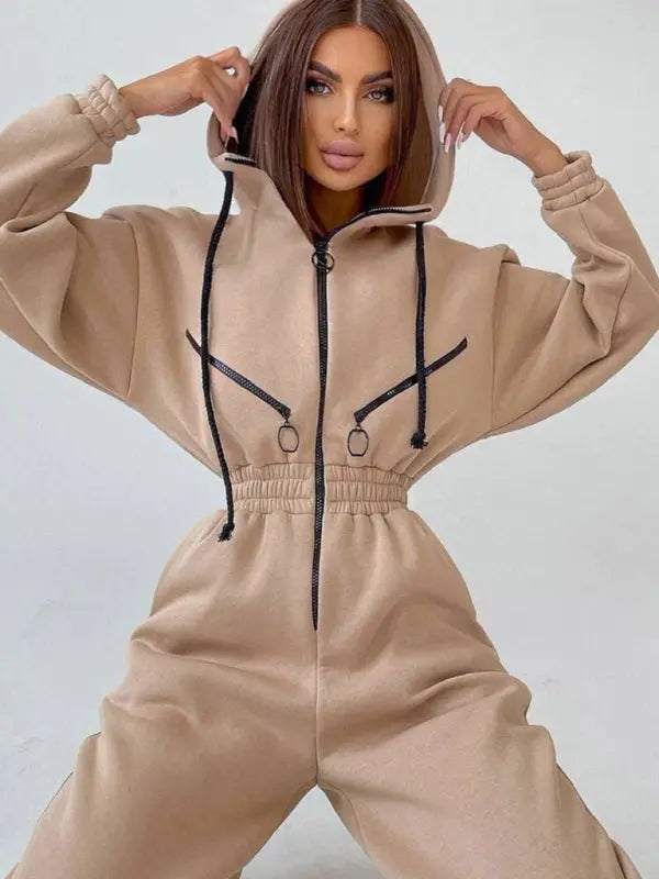 Blue Zone Planet | hooded sweatshirt sports suit two piece set BLUE ZONE PLANET