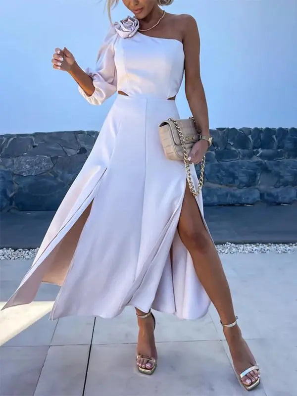 planet blue white dress White & Blue Natural Dye Handloom Dress