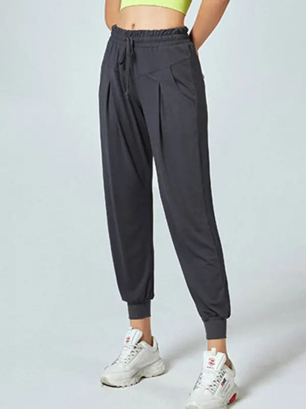 Blue Zone Planet | quick-drying pants loose running trousers fitness pants bundle feet BLUE ZONE PLANET