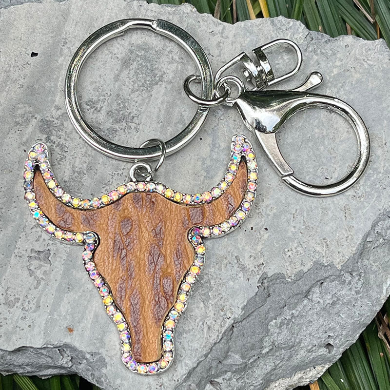 Bull Shape Key Chain BLUE ZONE PLANET