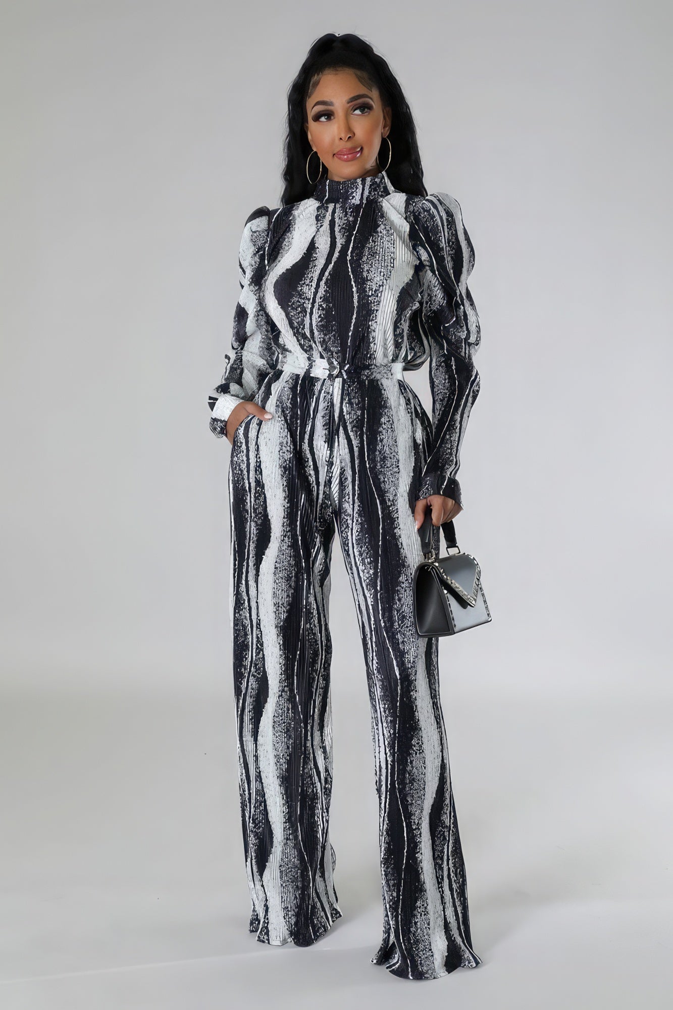 Blue Zone Planet | Non-stretch Two-piece Set Blue Zone Planet
