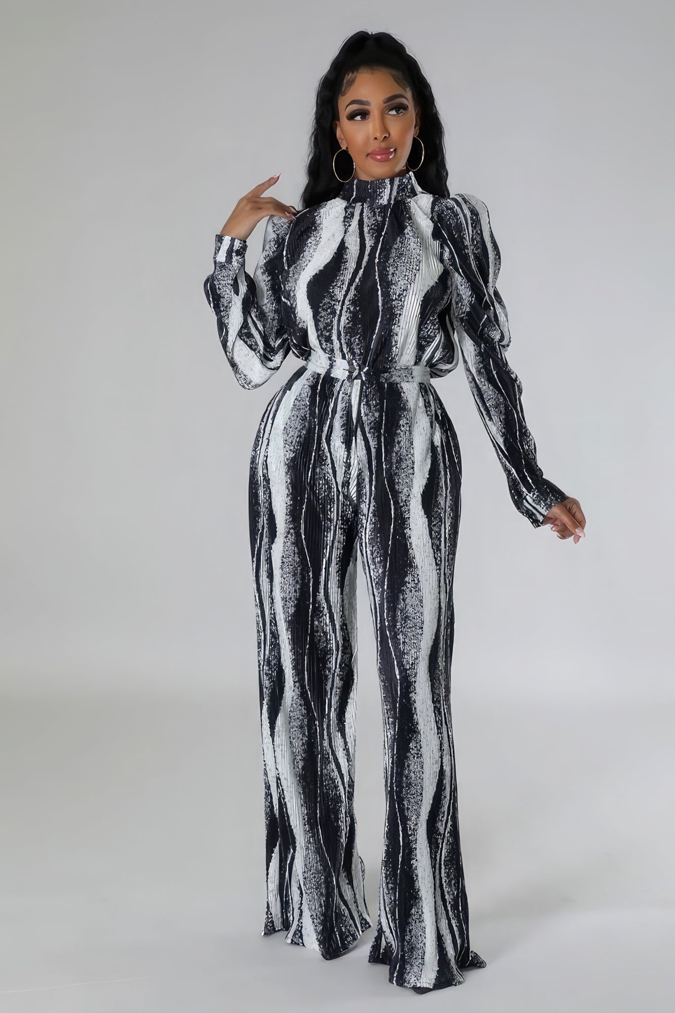 Blue Zone Planet | Non-stretch Two-piece Set Blue Zone Planet
