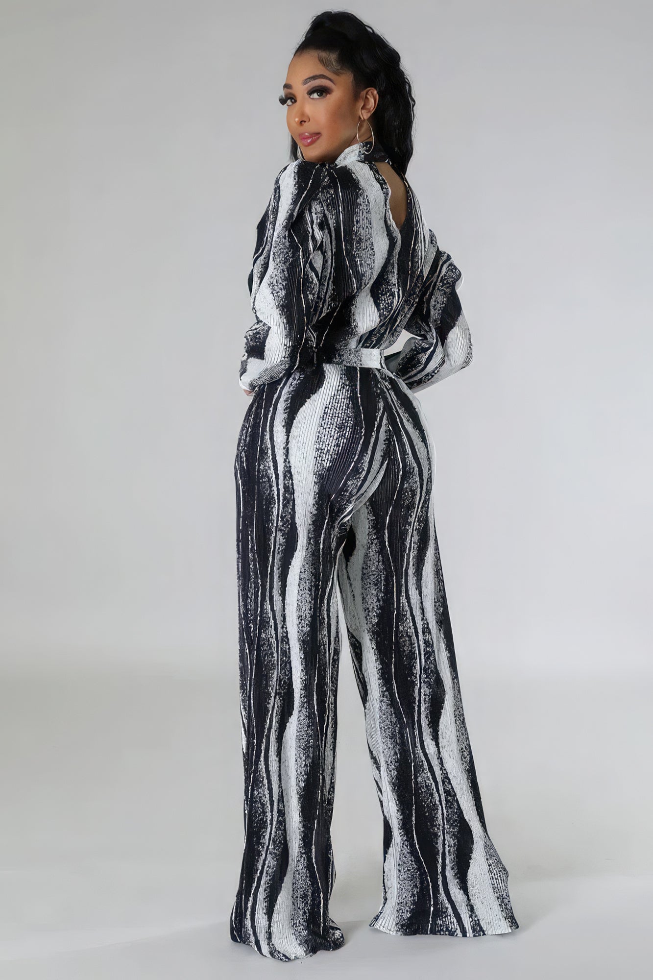 Blue Zone Planet | Non-stretch Two-piece Set Blue Zone Planet