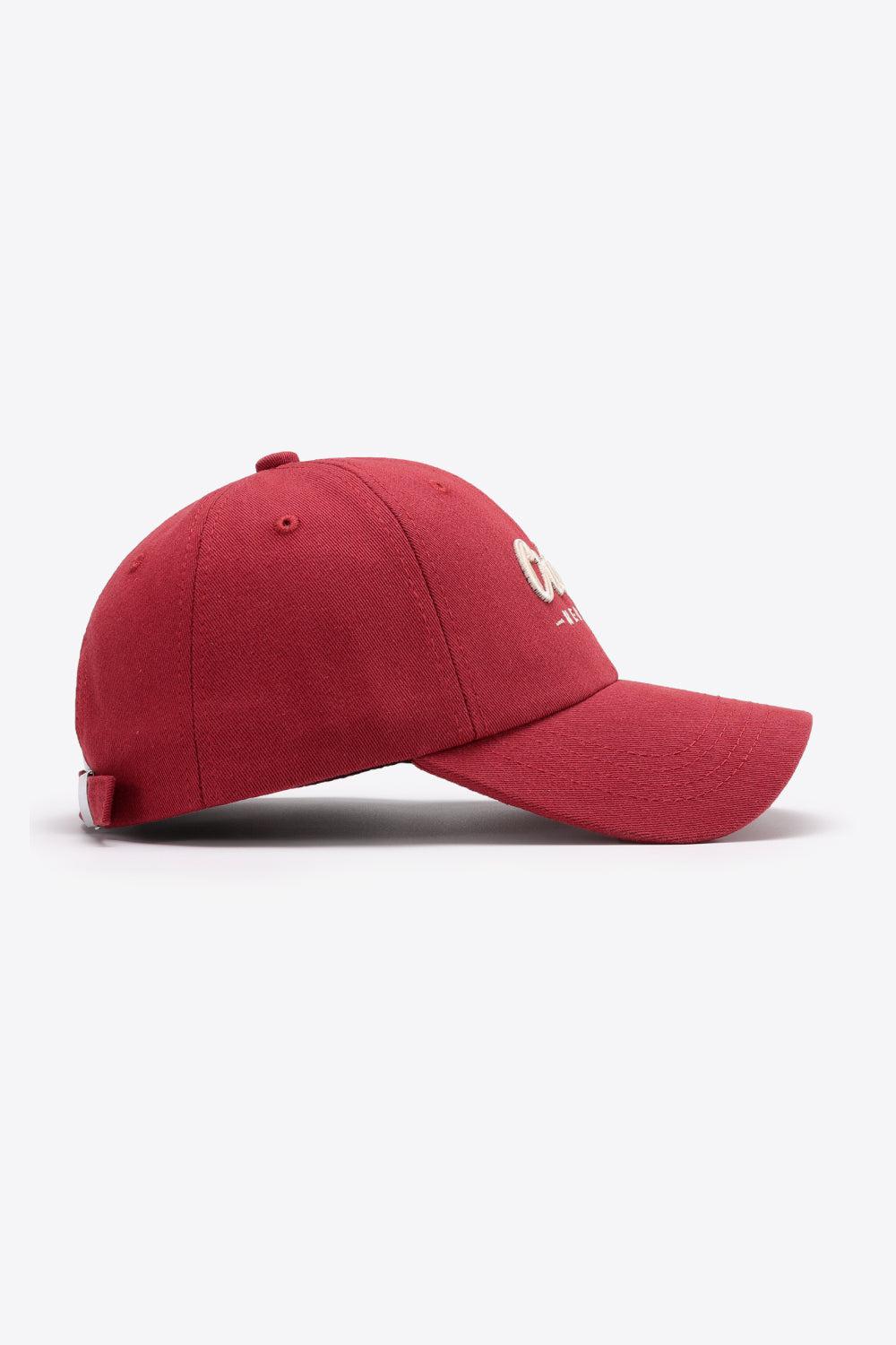 CREATE NEW LIFE Adjustable Cotton Baseball Cap BLUE ZONE PLANET