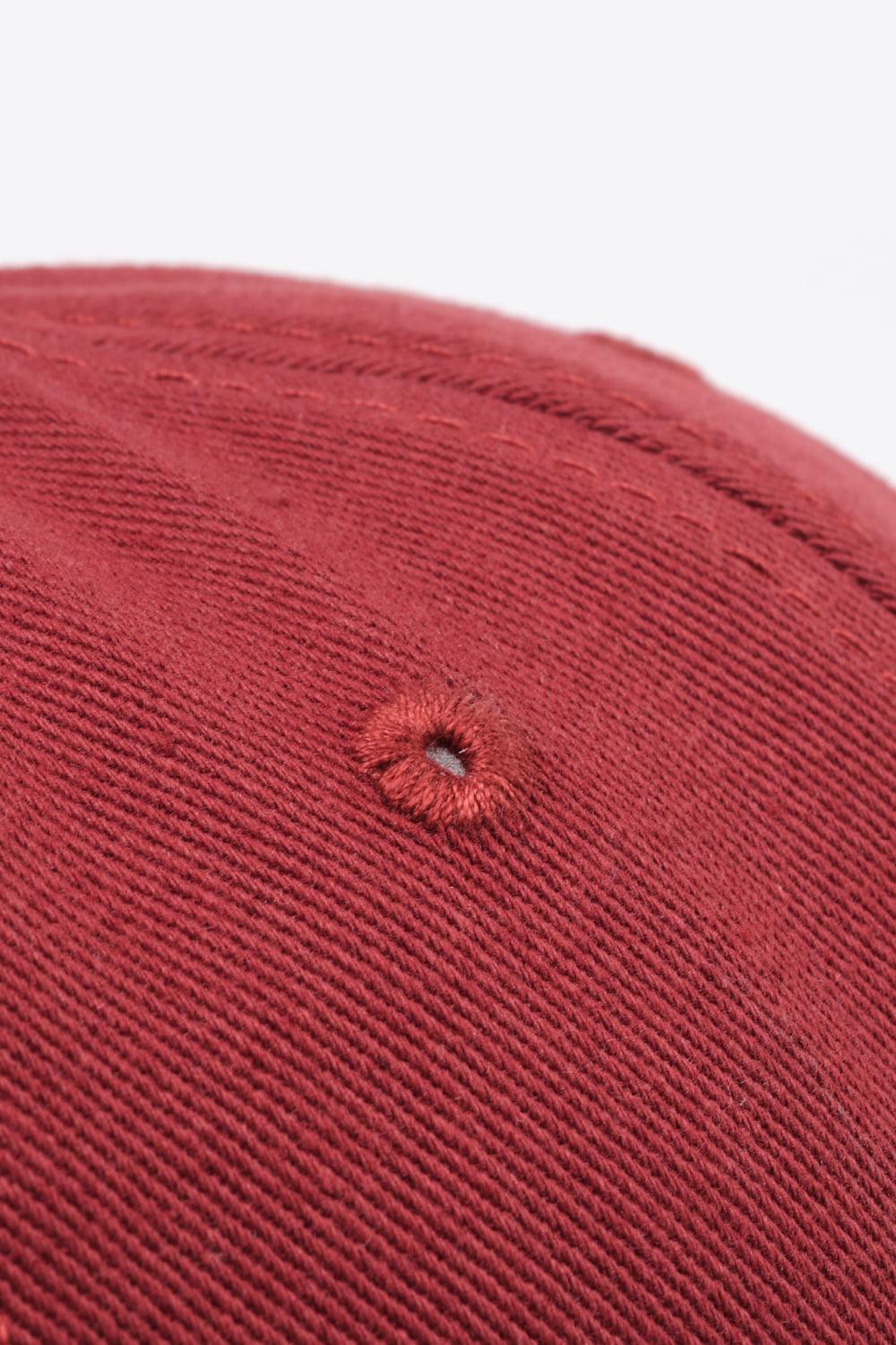 CREATE NEW LIFE Adjustable Cotton Baseball Cap BLUE ZONE PLANET