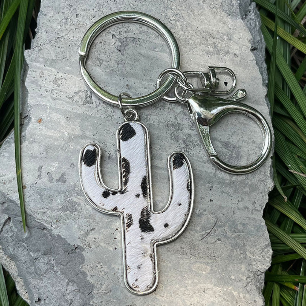 Cactus Shape Key Chain BLUE ZONE PLANET