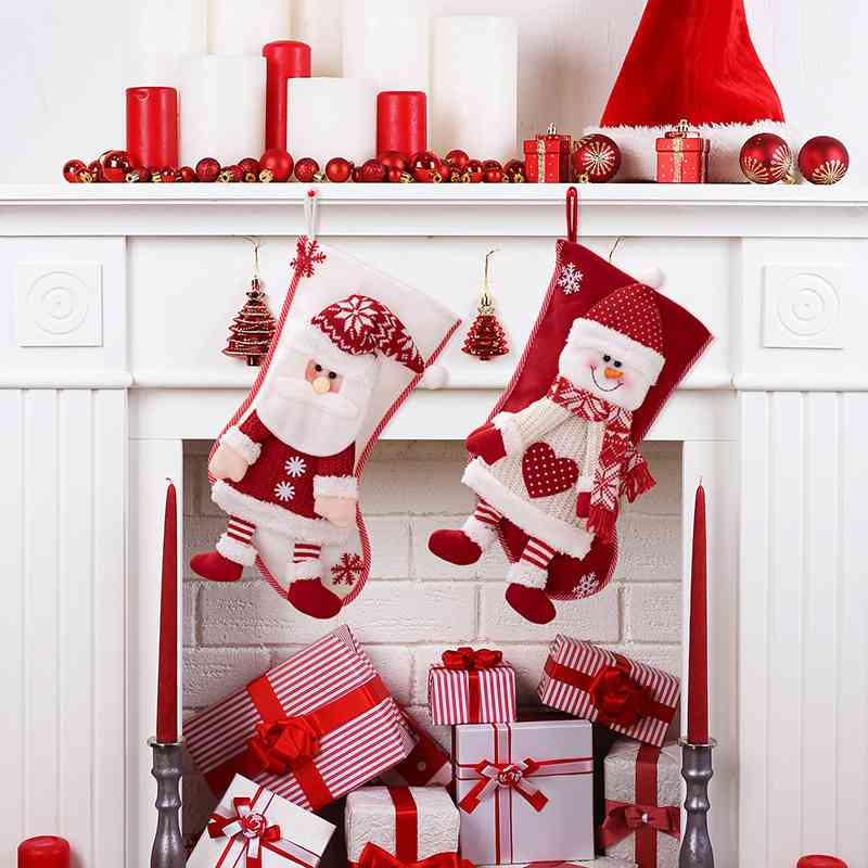 Christmas Stocking Hanging Widget BLUE ZONE PLANET
