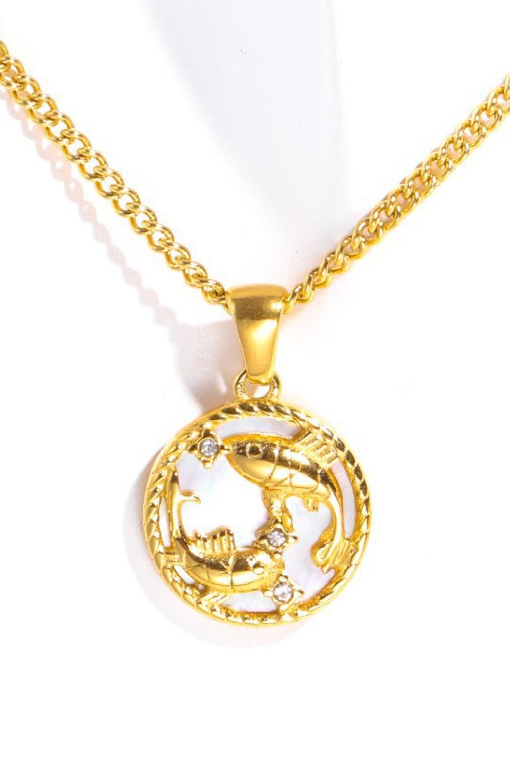 Constellation Pendant Stainless Steel Necklace BLUE ZONE PLANET
