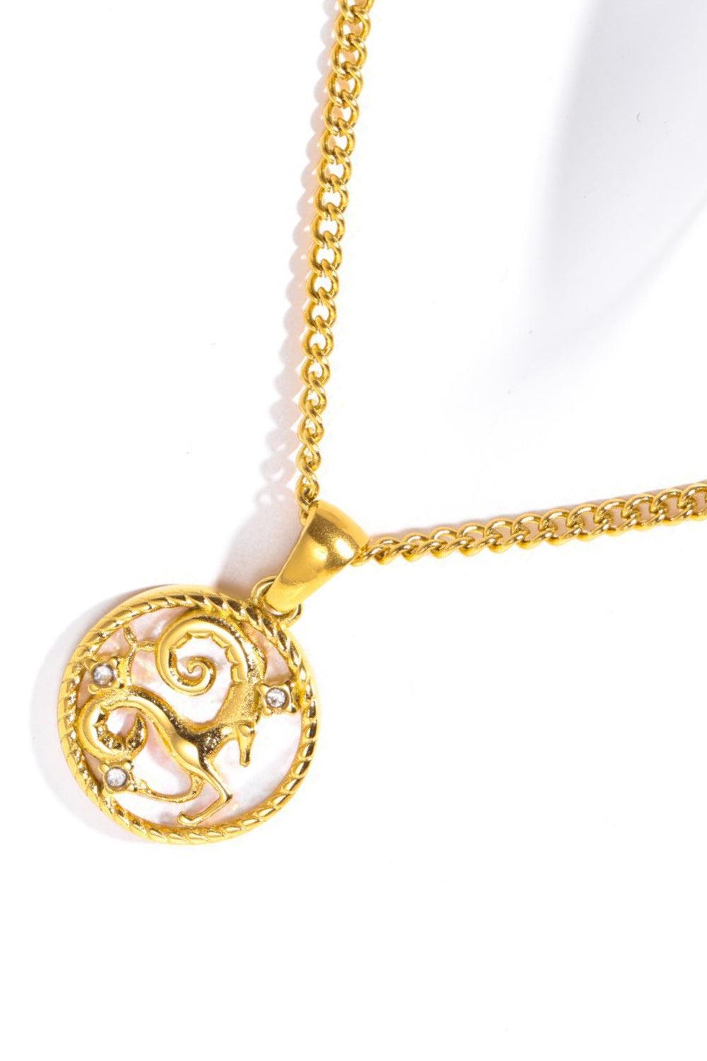Constellation Pendant Stainless Steel Necklace BLUE ZONE PLANET