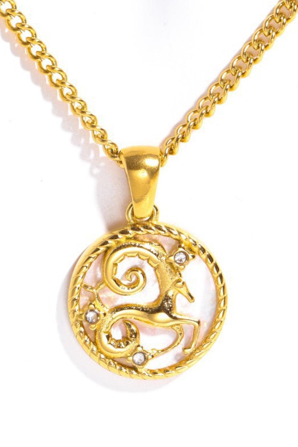 Constellation Pendant Stainless Steel Necklace BLUE ZONE PLANET
