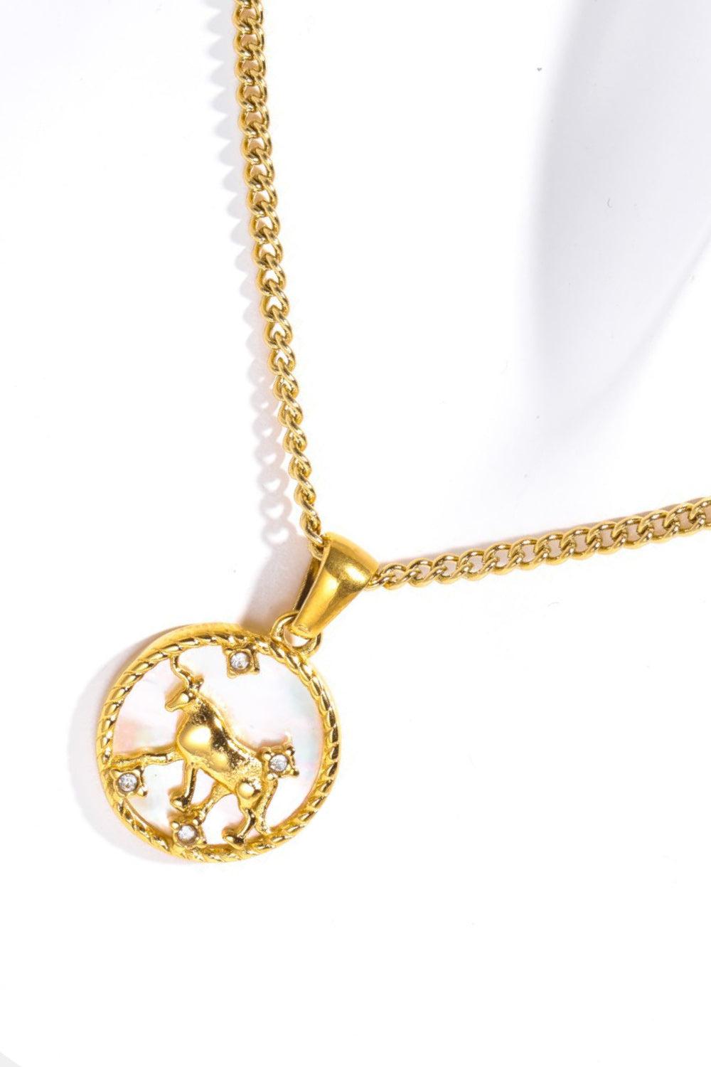 Constellation Pendant Stainless Steel Necklace BLUE ZONE PLANET