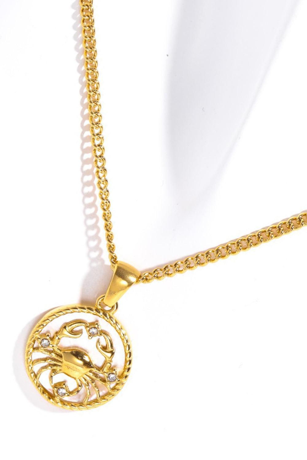 Constellation Pendant Stainless Steel Necklace BLUE ZONE PLANET