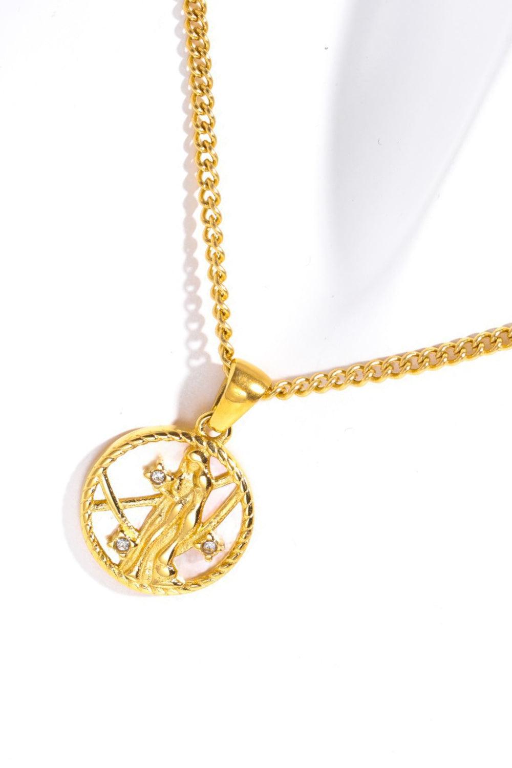 Constellation Pendant Stainless Steel Necklace BLUE ZONE PLANET