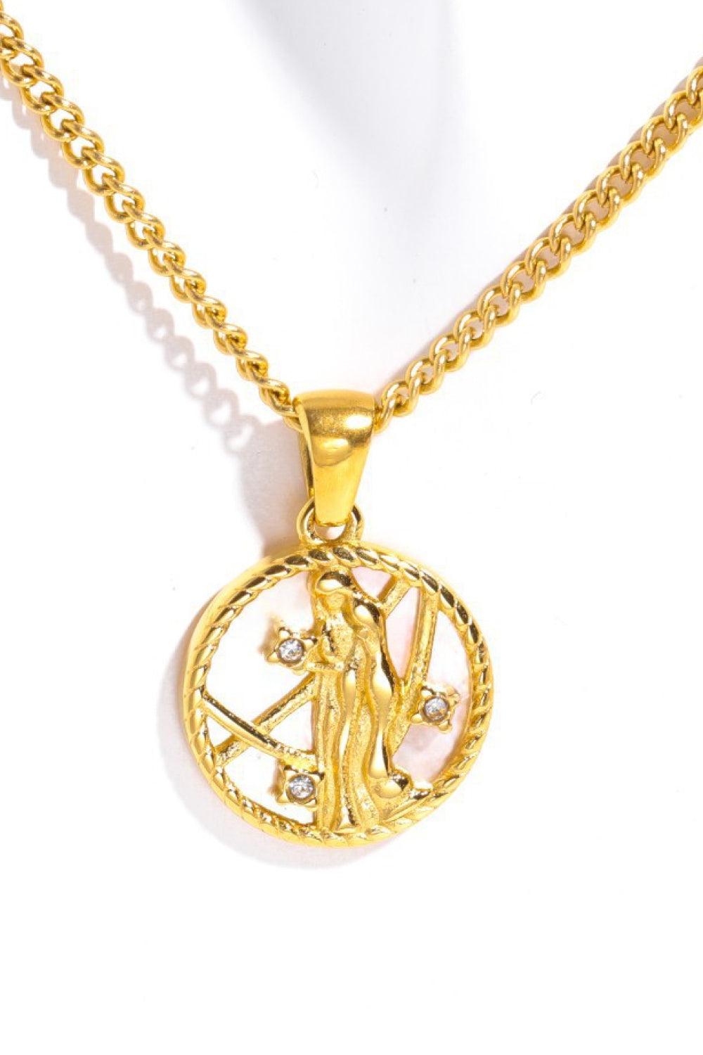 Constellation Pendant Stainless Steel Necklace BLUE ZONE PLANET