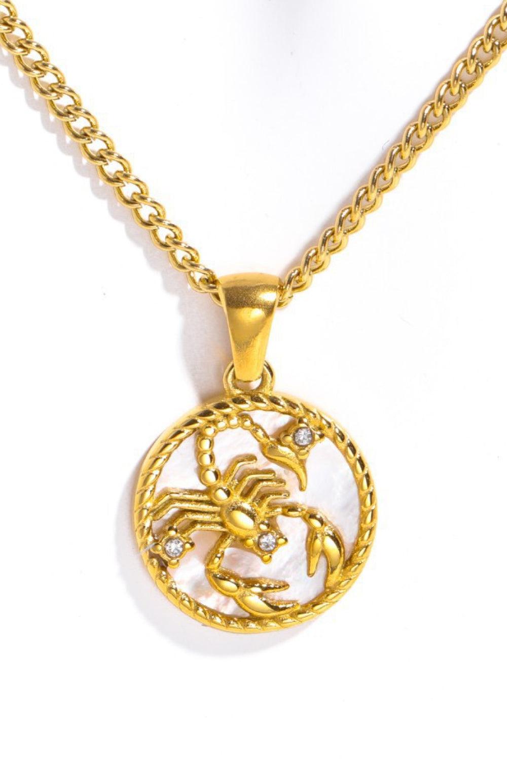 Constellation Pendant Stainless Steel Necklace BLUE ZONE PLANET