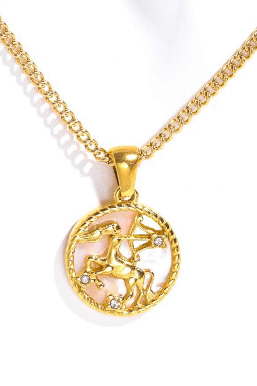 Constellation Pendant Stainless Steel Necklace BLUE ZONE PLANET