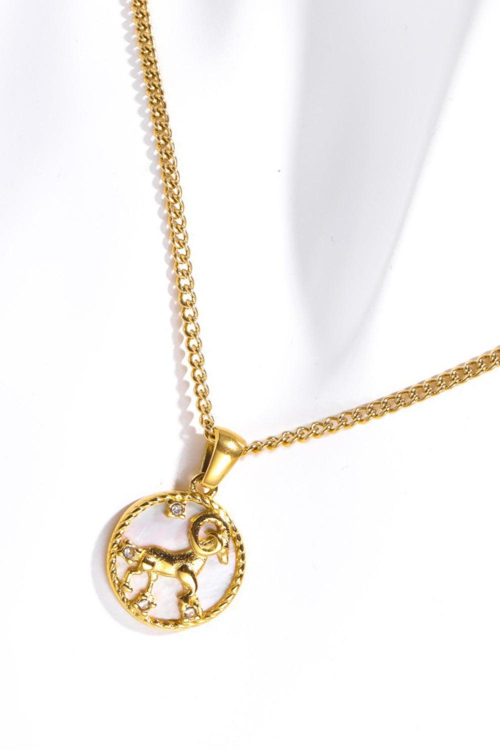 Constellation Pendant Stainless Steel Necklace BLUE ZONE PLANET