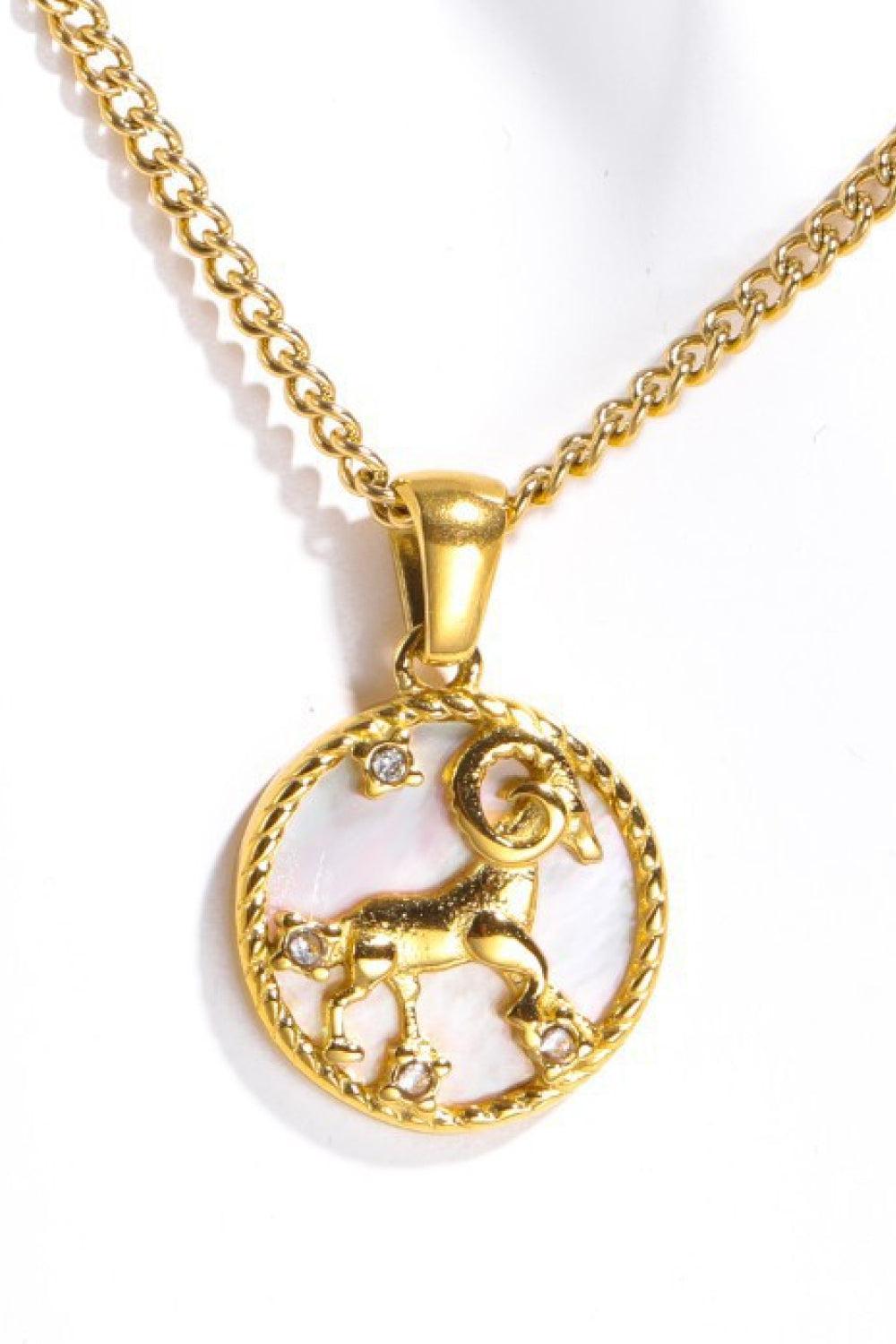 Constellation Pendant Stainless Steel Necklace BLUE ZONE PLANET