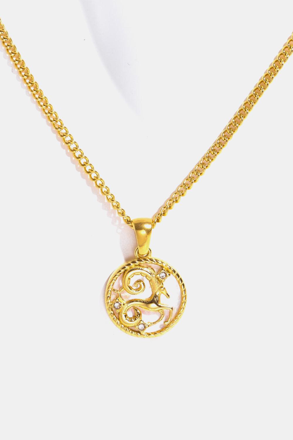 Constellation Pendant Stainless Steel Necklace BLUE ZONE PLANET