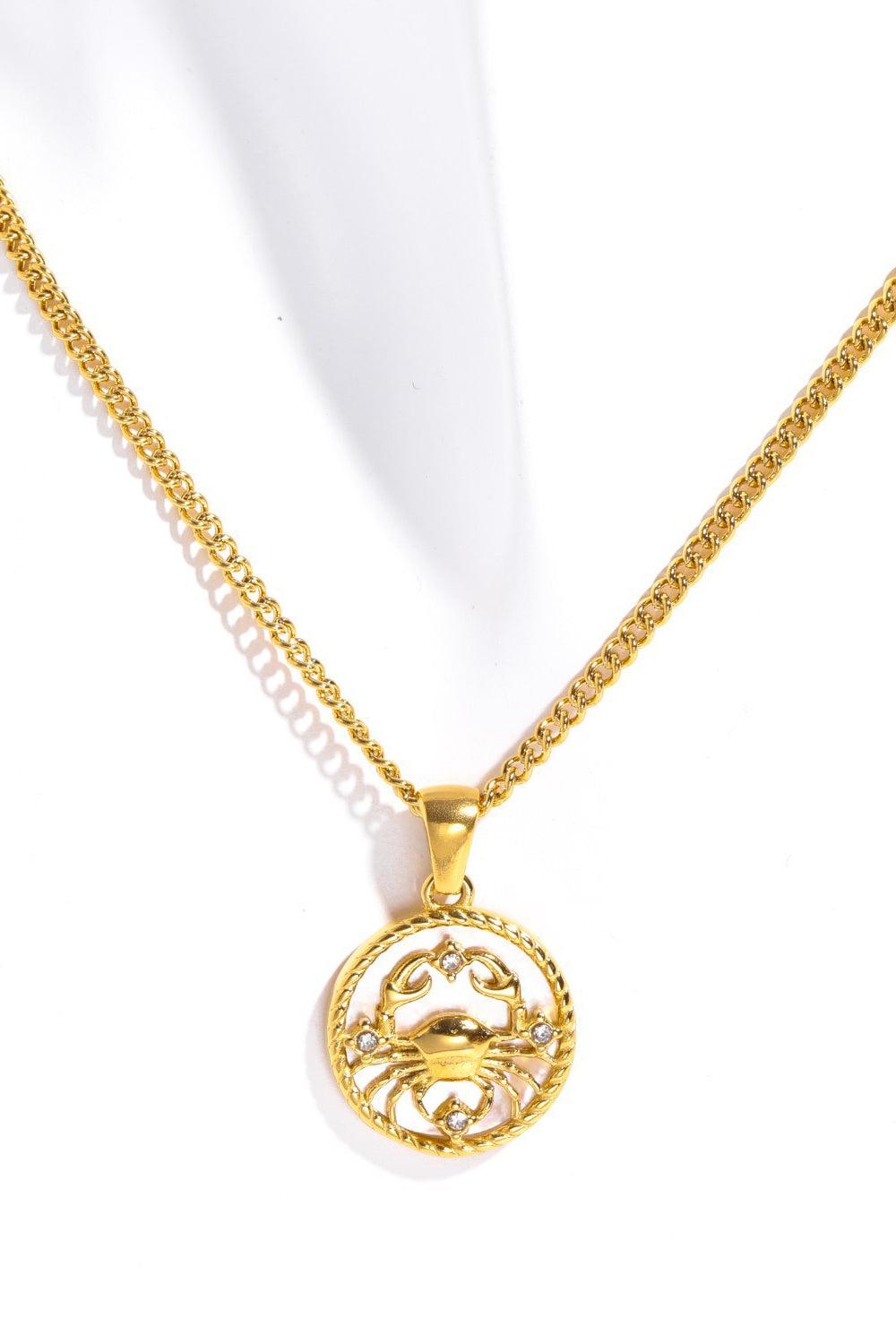 Constellation Pendant Stainless Steel Necklace BLUE ZONE PLANET