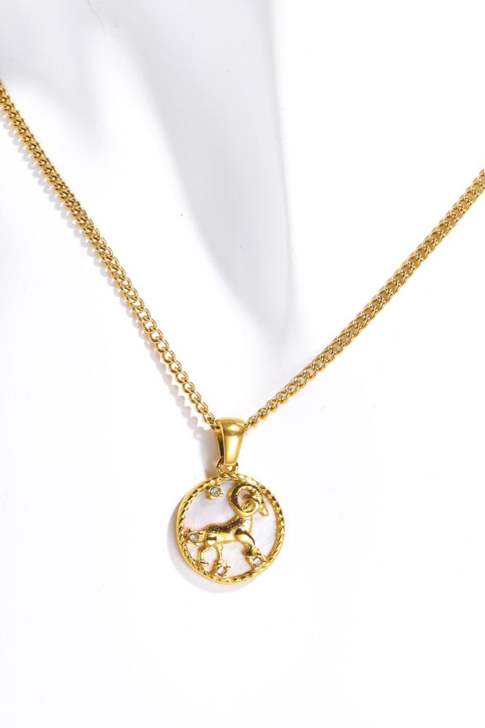 Constellation Pendant Stainless Steel Necklace BLUE ZONE PLANET